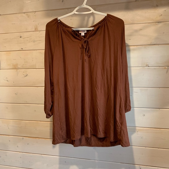 LulaRoe | Brown Tunic - Picture 1 of 7